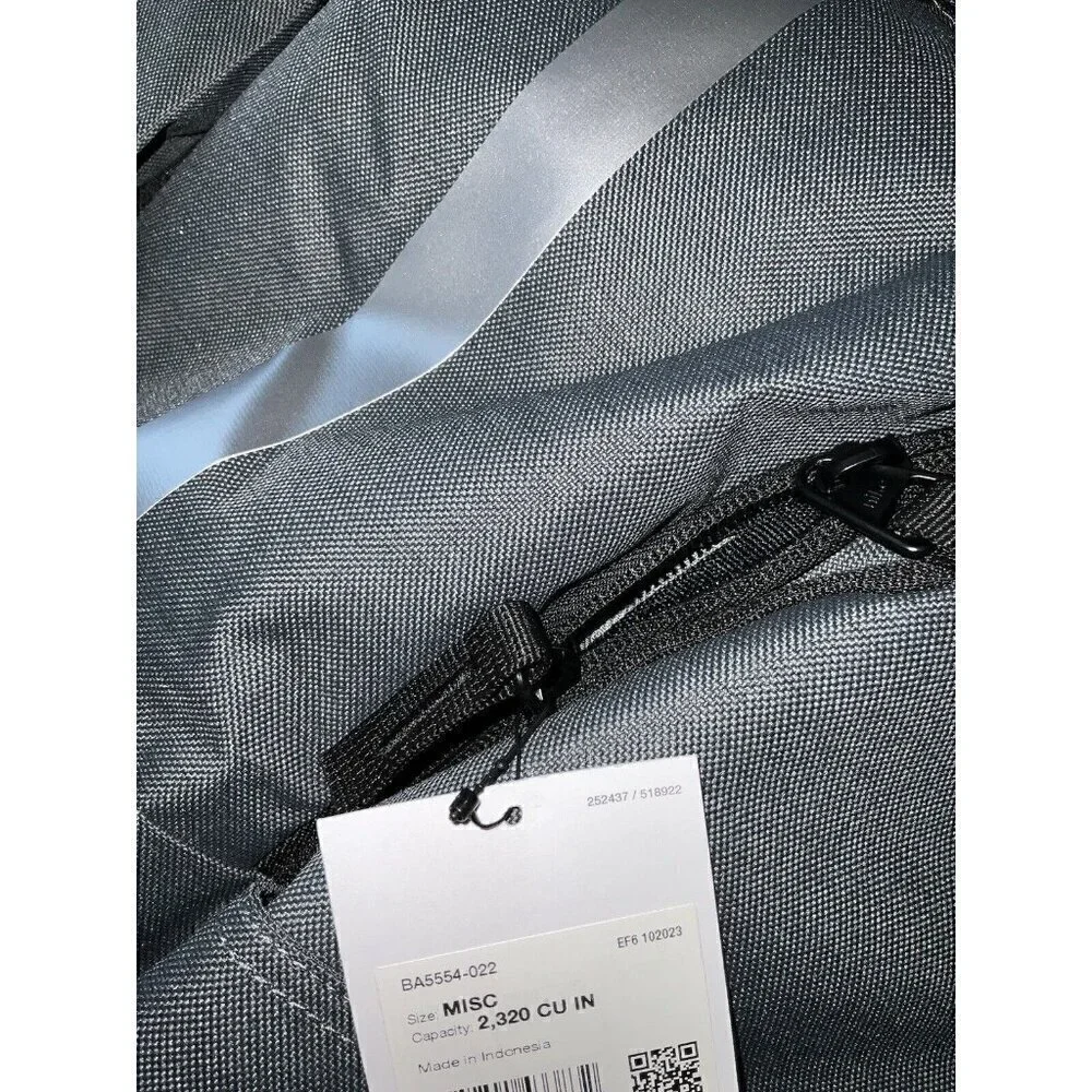 Nike Hoops Elite Pro Grey/Silver Basketball Backpack BA5554-022 NWT